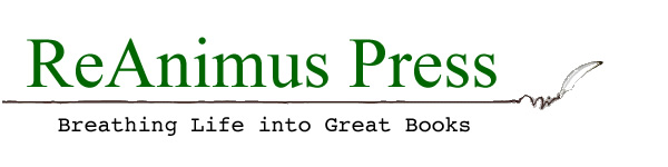 ReAnimus Press logo - Breathing Life into Great Books